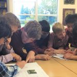 Pupils working together